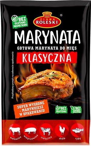 Marynata klasyczna do mięs gotowa 200g Roleski