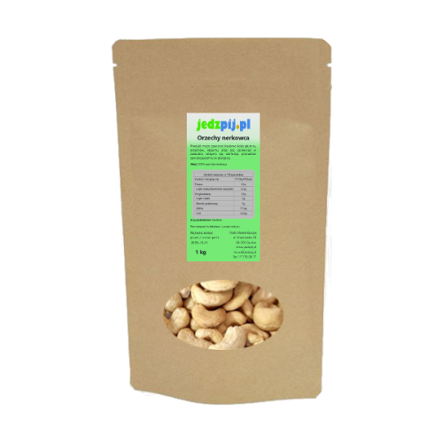 Orzechy nerkowca całe 1kg - jedzpij