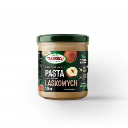 Pasta z orzechów laskowych 100% naturalna 300g