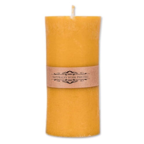 Świeca z wosku pszczelego walec duży 170x75