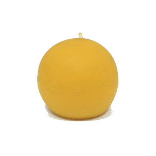 Świeca z wosku pszczelego - świeczka - kula średnia