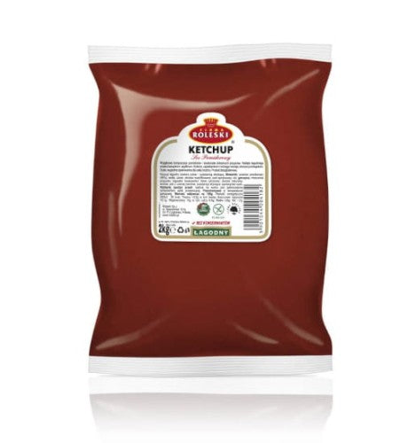 Ketchup łagodny worek 2kg Roleski