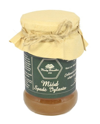 Miód spadziowy iglasty - 380g - spadź iglasta