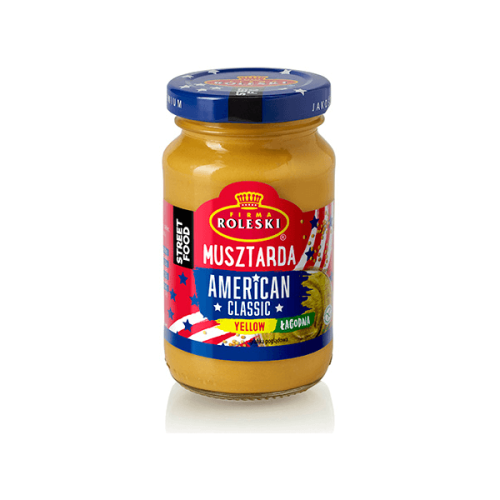 Musztarda American Classic Yellow Street Foot 200g Roleski