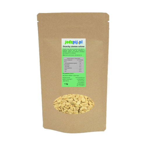 Orzechy ziemne prażone solone 1kg - jedzpij
