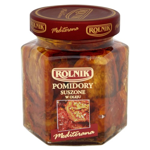 Pomidory suszone w oleju premium 280g Rolnik